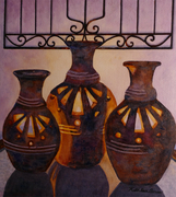 "Mexican Lanterns"   Sold