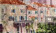 "Montolieu: Buildings from the Back"  Sold