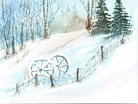 "Wheels in the Snow"